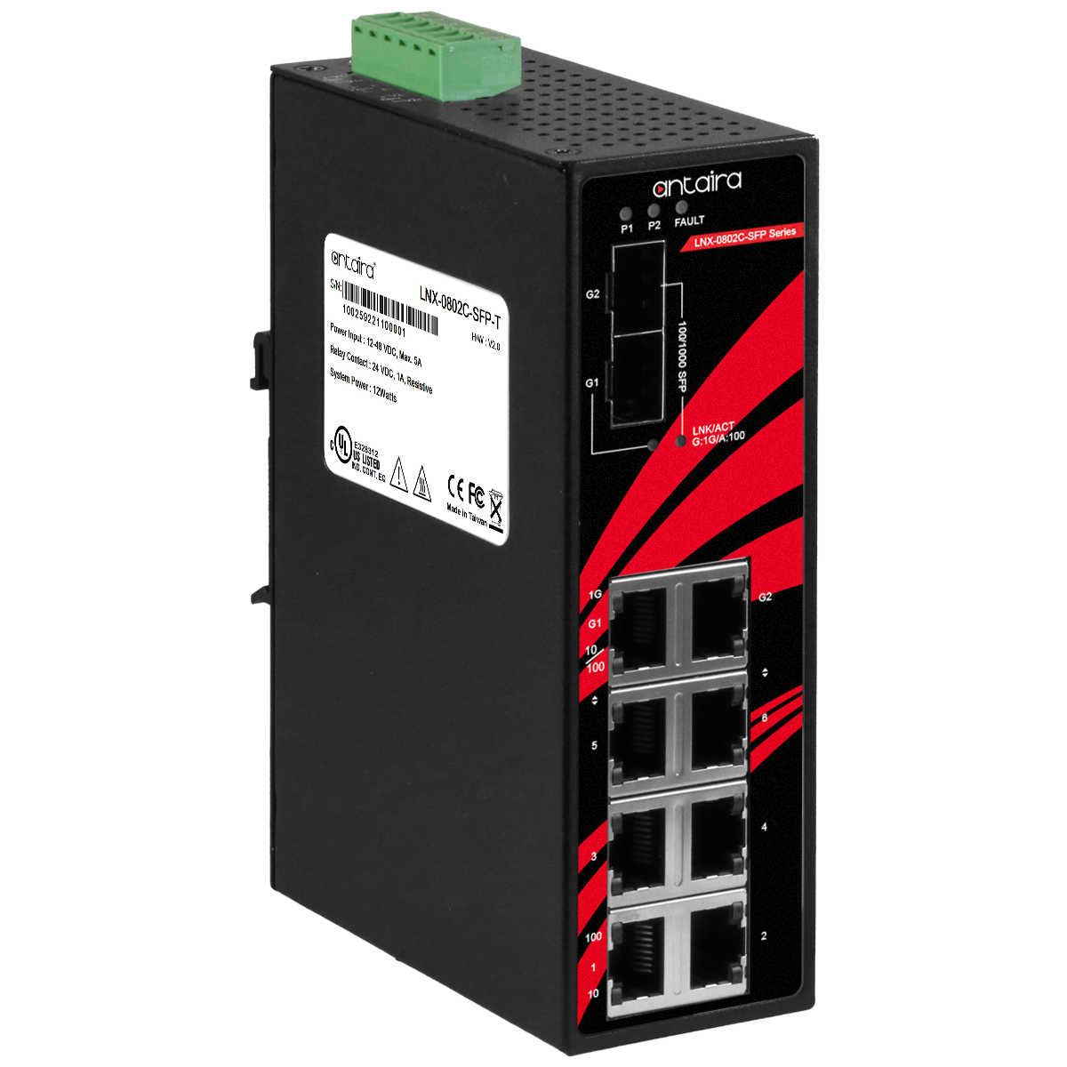 LNX-0802C-SFP-T