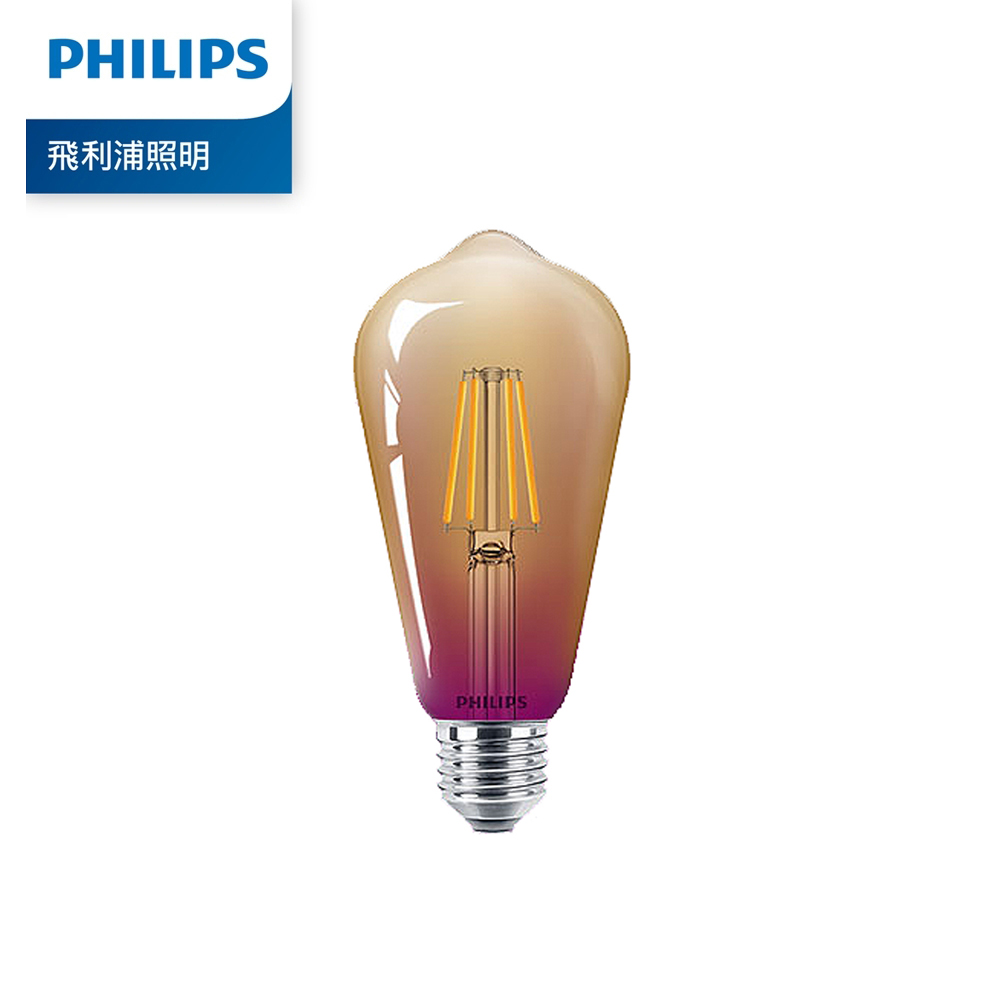 Philips 飛利浦 5.5W LED仿鎢絲燈泡 2入組 (PL920)